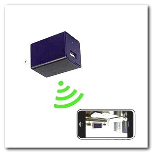 Hidden Camera Wall Light